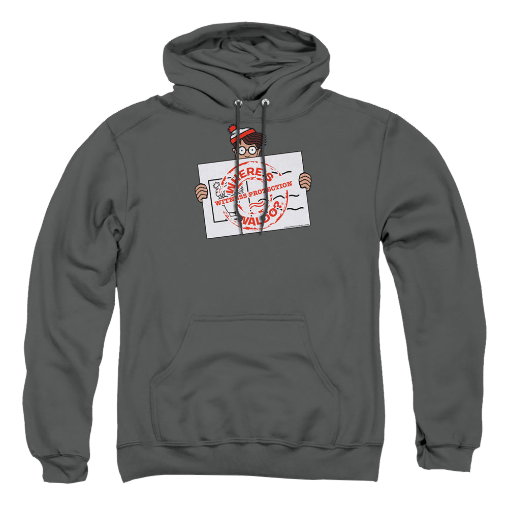 Where's Waldo Witness Protection - Pullover Hoodie Pullover Hoodie Where's Waldo   