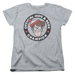 Where's Waldo Champion - Women's T-Shirt Women's T-Shirt Where's Waldo   