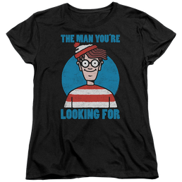 Where's Waldo Looking For Me - Women's T-Shirt Women's T-Shirt Where's Waldo   