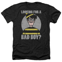 Where's Waldo Bad Boy Men's Heather T-Shirt Men's Heather T-Shirt Where's Waldo   