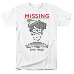 Where's Waldo Missing Men's Regular Fit T-Shirt Men's Regular Fit T-Shirt Where's Waldo   