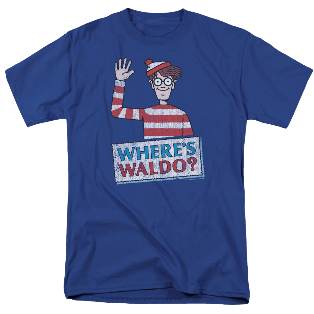 Where's Waldo Waldo Wave - Men's Regular Fit T-Shirt Men's Regular Fit T-Shirt Where's Waldo   