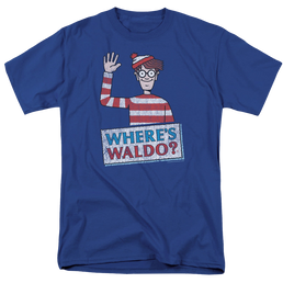 Where's Waldo Waldo Wave - Men's Regular Fit T-Shirt Men's Regular Fit T-Shirt Where's Waldo   