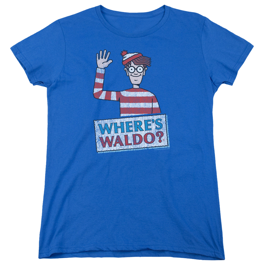 Where's Waldo Waldo Wave - Women's T-Shirt Women's T-Shirt Where's Waldo   