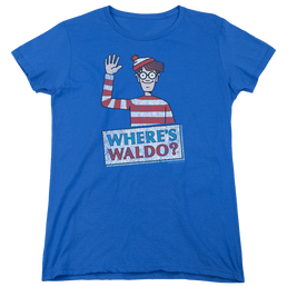 Where's Waldo Waldo Wave - Women's T-Shirt Women's T-Shirt Where's Waldo   