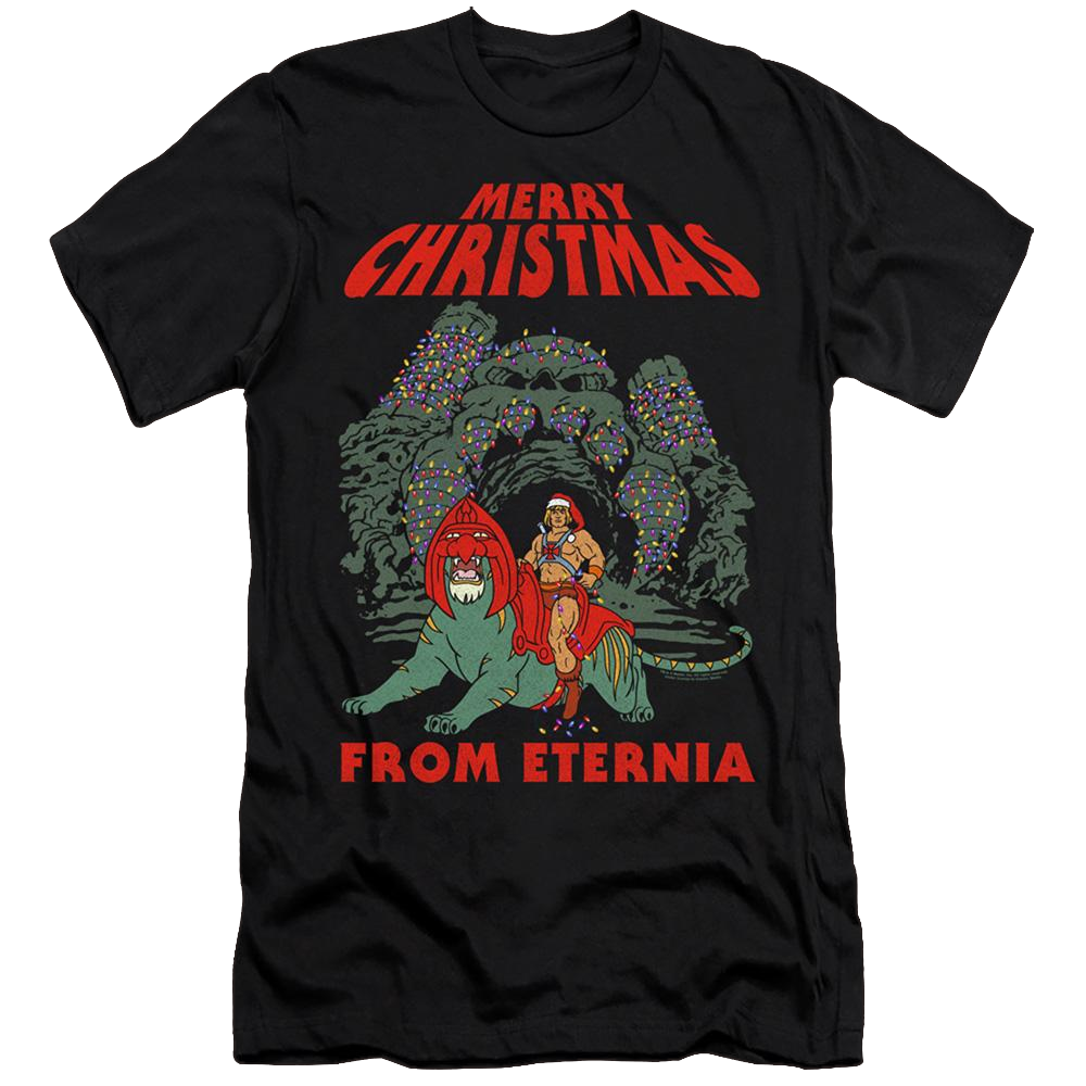 Masters Of The Universe Eternia Christmas - Men's Premium Slim Fit T-Shirt Men's Premium Slim Fit T-Shirt Masters of the Universe   