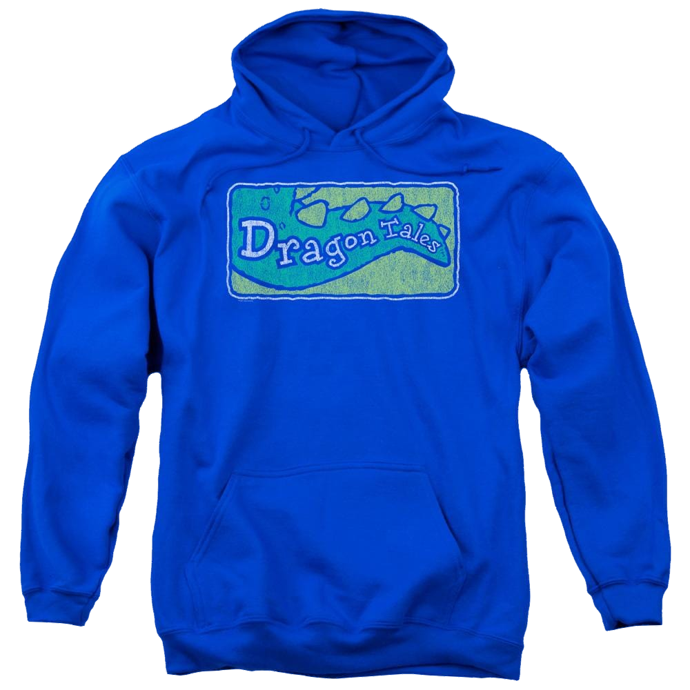 Dragon Tales Logo Distressed - Pullover Hoodie Pullover Hoodie Dragon Tales   