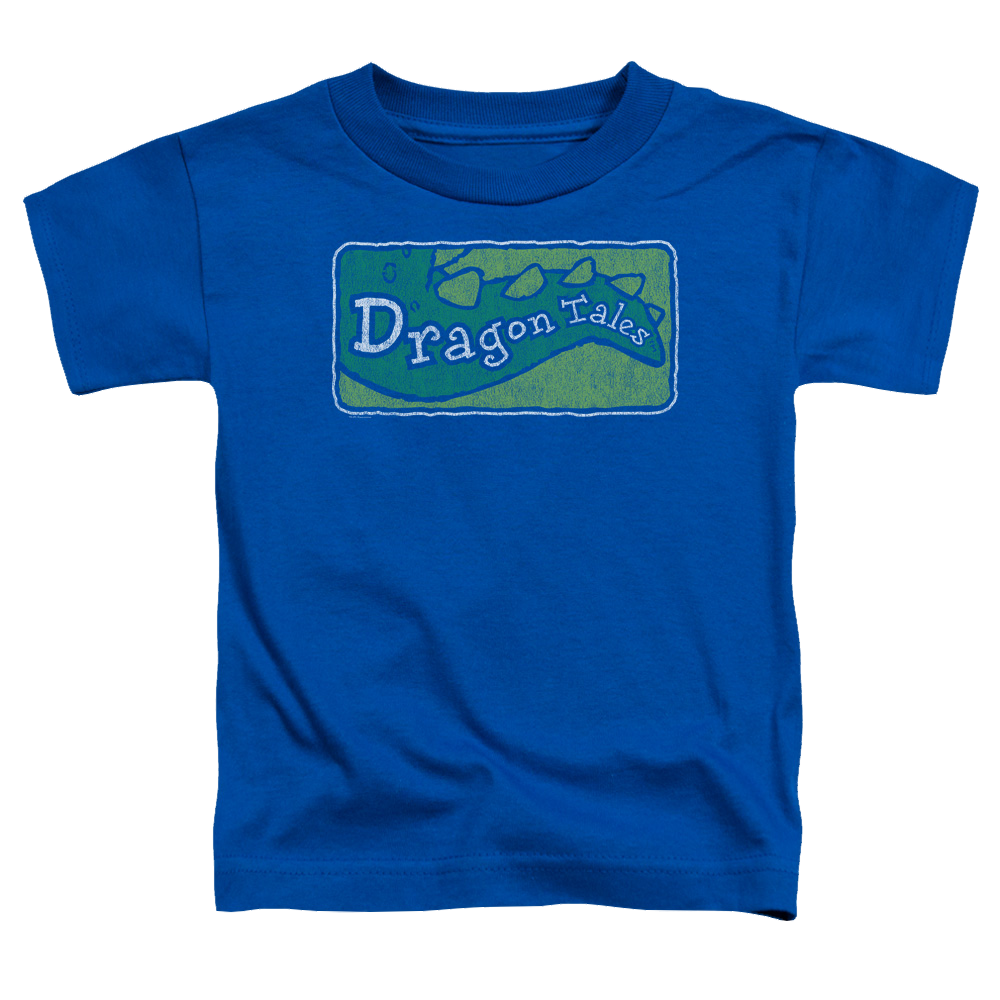 Dragon Tales Logo Distressed - Toddler T-Shirt Toddler T-Shirt Dragon Tales   