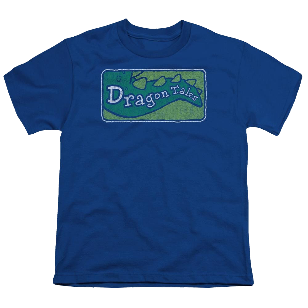Dragon Tales Logo Distressed - Youth T-Shirt (Ages 8-12) Youth T-Shirt (Ages 8-12) Dragon Tales   
