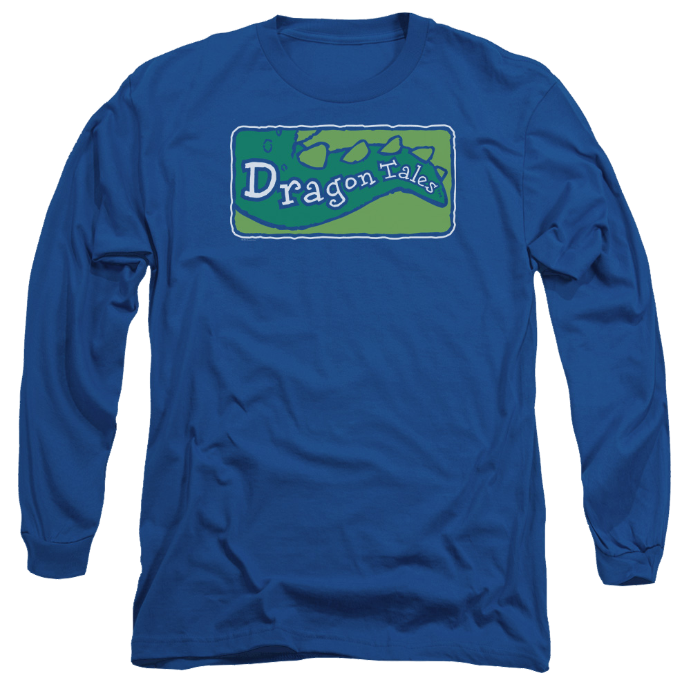 Dragon Tales Logo Clean - Men's Long Sleeve T-Shirt Men's Long Sleeve T-Shirt Dragon Tales   