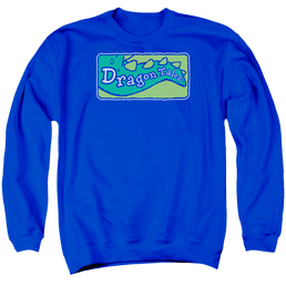 Dragon Tales Logo Clean - Men's Crewneck Sweatshirt Men's Crewneck Sweatshirt Dragon Tales   