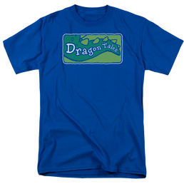Dragon Tales Logo Clean - Men's Regular Fit T-Shirt Men's Regular Fit T-Shirt Dragon Tales   