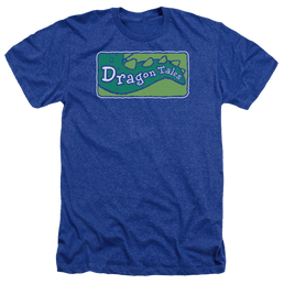 Dragon Tales Logo Clean - Men's Heather T-Shirt Men's Heather T-Shirt Dragon Tales   