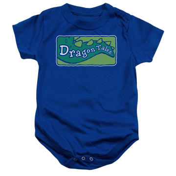 Royal baby bodysuit with Dragon Tales Logo Clean graphic