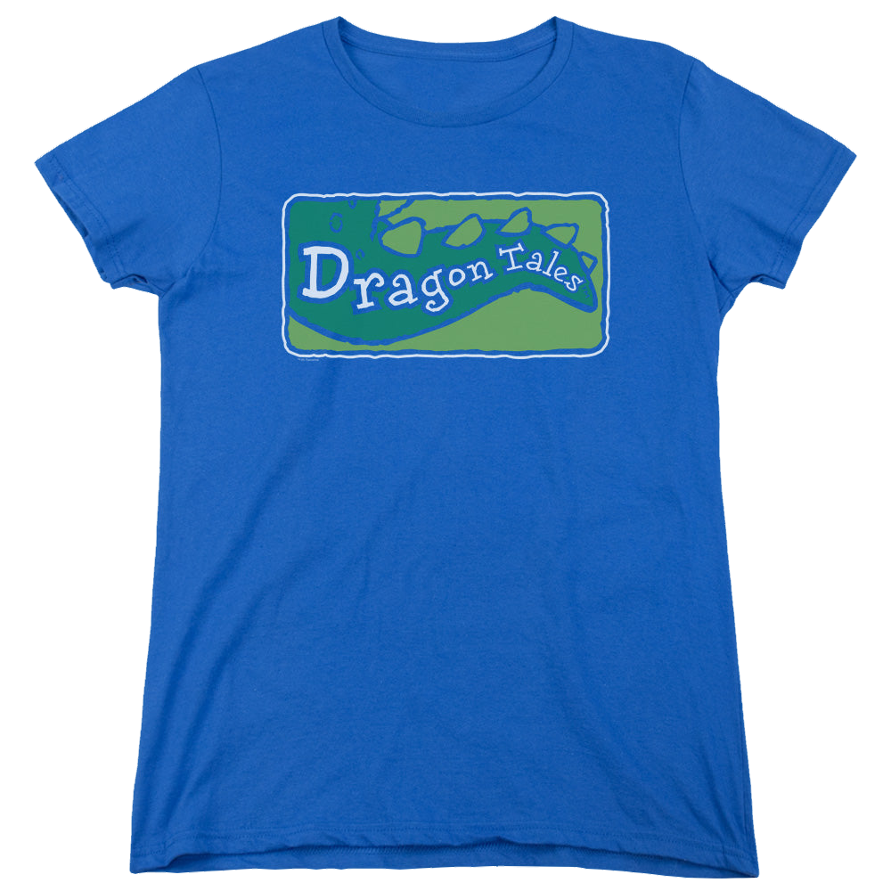 Dragon Tales Logo Clean - Women's T-Shirt Women's T-Shirt Dragon Tales   