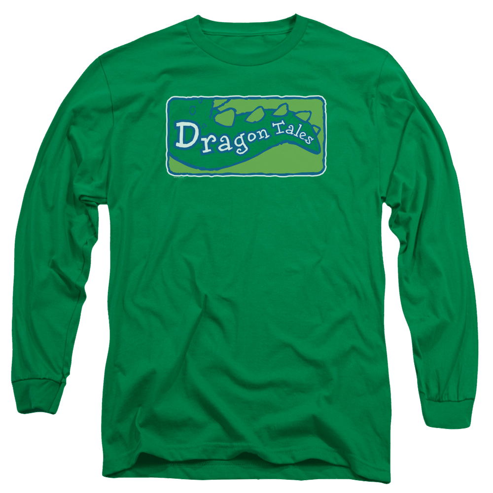 Dragon Tales Logo Clean - Men's Long Sleeve T-Shirt Men's Long Sleeve T-Shirt Dragon Tales   