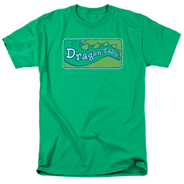 Dragon Tales Logo Clean - Men's Regular Fit T-Shirt Men's Regular Fit T-Shirt Dragon Tales   