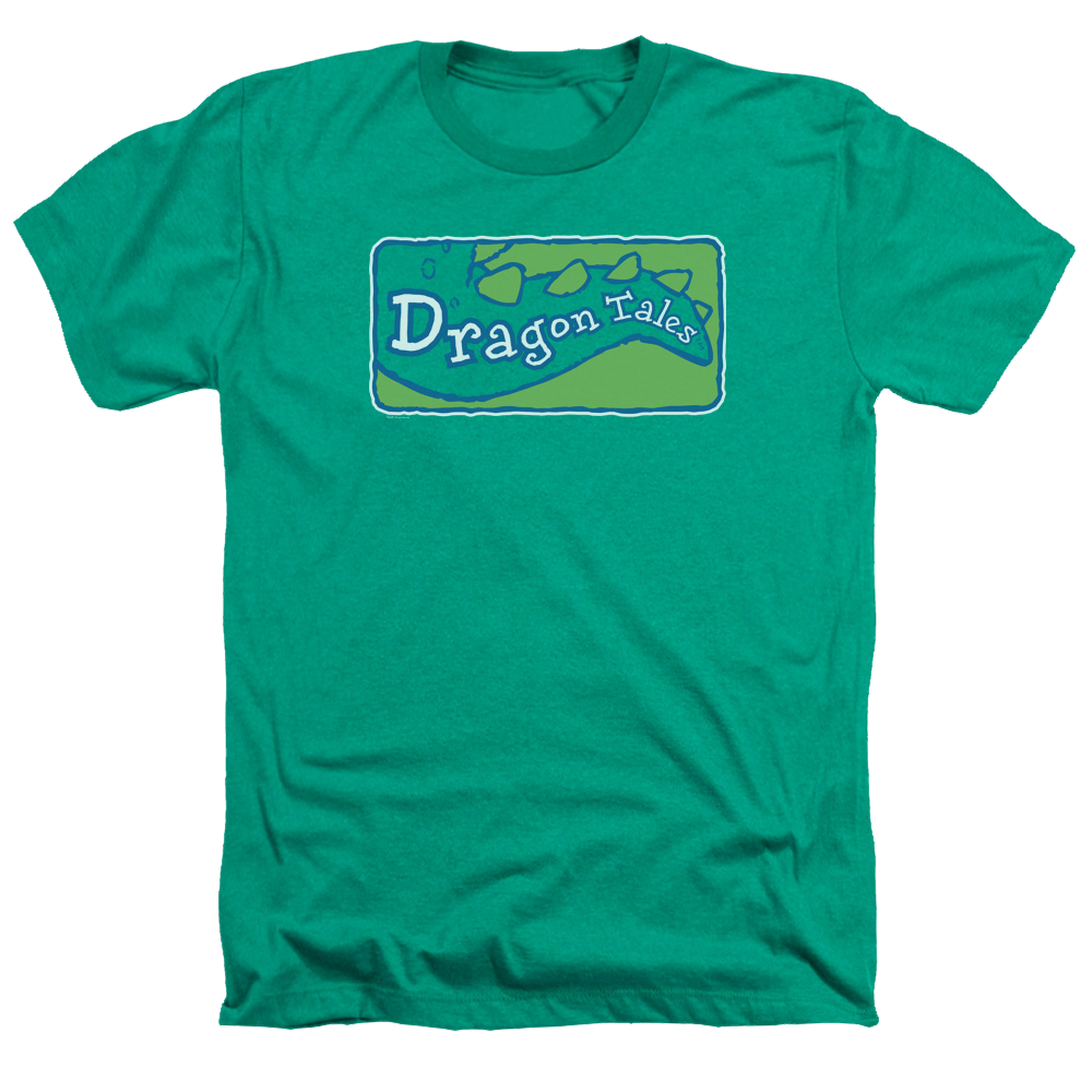 Dragon Tales Logo Clean - Men's Heather T-Shirt Men's Heather T-Shirt Dragon Tales   