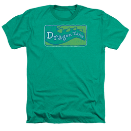 Dragon Tales Logo Distressed - Men's Heather T-Shirt Men's Heather T-Shirt Dragon Tales   