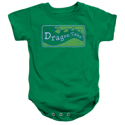 Dragon Tales Logo Distressed - Baby Bodysuit Baby Bodysuit Dragon Tales   