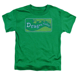 Dragon Tales Logo Distressed - Toddler T-Shirt Toddler T-Shirt Dragon Tales   