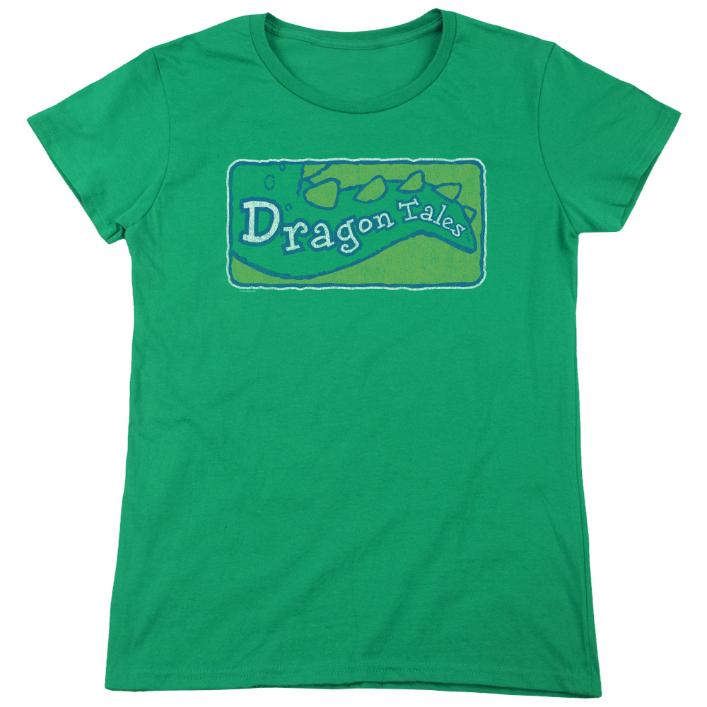 Dragon Tales Logo Distressed - Women's T-Shirt Women's T-Shirt Dragon Tales   