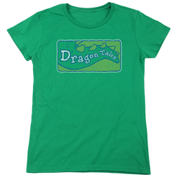 Dragon Tales Logo Distressed - Women's T-Shirt Women's T-Shirt Dragon Tales   