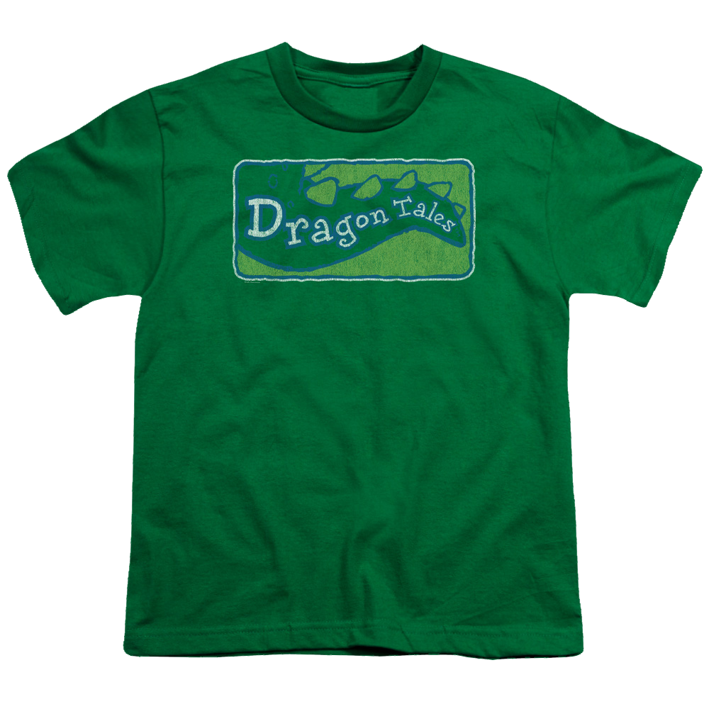 Dragon Tales Logo Distressed - Youth T-Shirt (Ages 8-12) Youth T-Shirt (Ages 8-12) Dragon Tales   