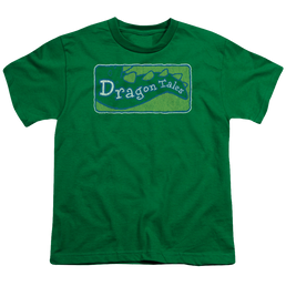 Dragon Tales Logo Distressed - Youth T-Shirt (Ages 8-12) Youth T-Shirt (Ages 8-12) Dragon Tales   