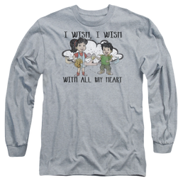 Dragon Tales I Wish With All My Heart - Men's Long Sleeve T-Shirt Men's Long Sleeve T-Shirt Dragon Tales   