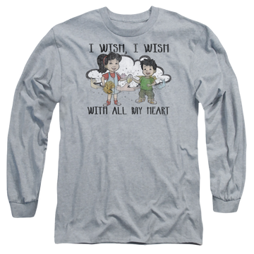 Dragon Tales I Wish With All My Heart - Men's Long Sleeve T-Shirt Men's Long Sleeve T-Shirt Dragon Tales   