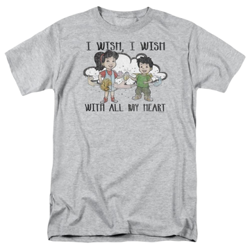 Dragon Tales I Wish With All My Heart - Men's Regular Fit T-Shirt Men's Regular Fit T-Shirt Dragon Tales   