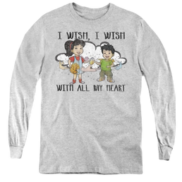 Dragon Tales I Wish With All My Heart - Youth Long Sleeve T-Shirt Youth Long Sleeve T-Shirt Dragon Tales   