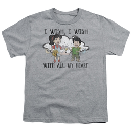 Dragon Tales I Wish With All My Heart - Youth T-Shirt (Ages 8-12) Youth T-Shirt (Ages 8-12) Dragon Tales   