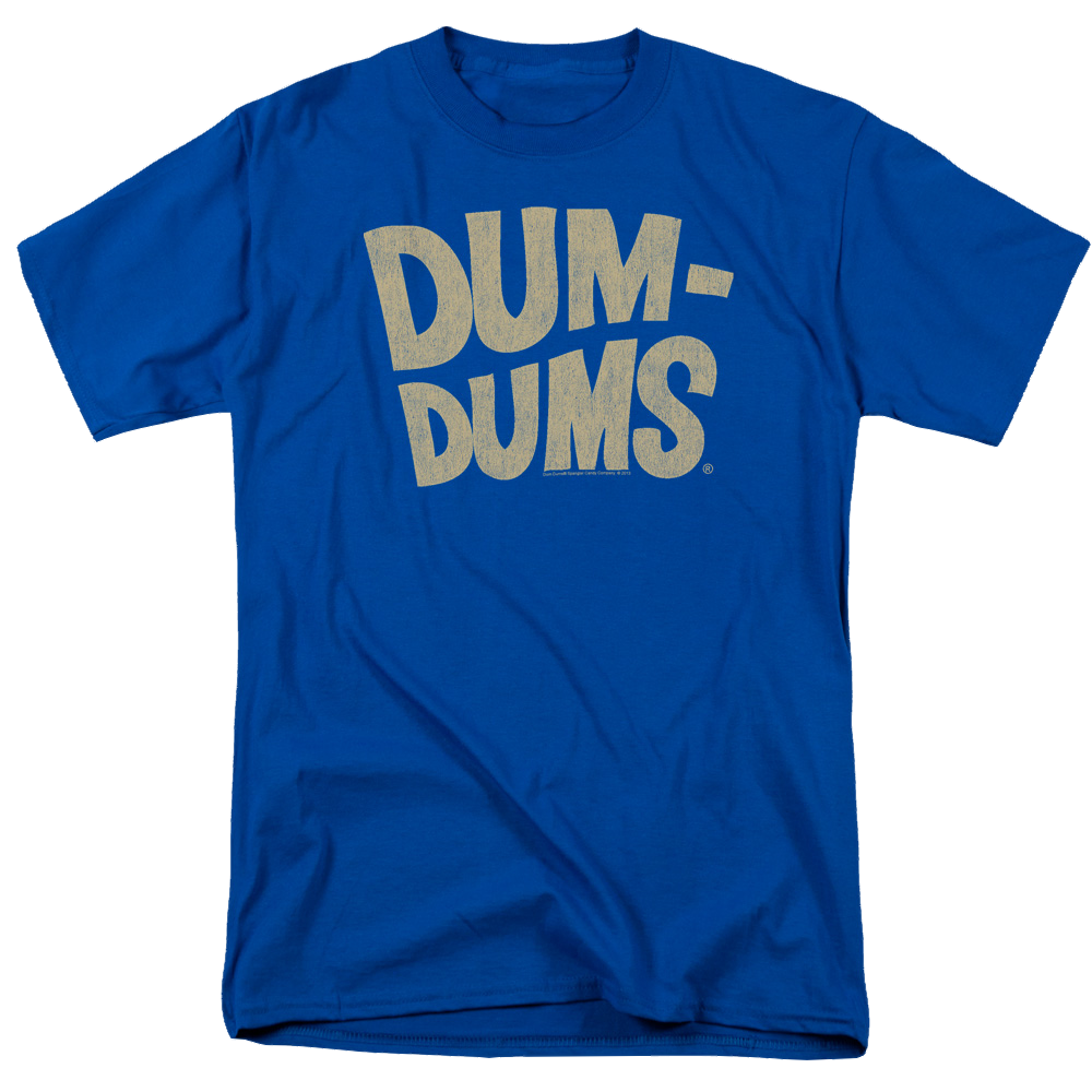 Dum Dums Distressed Logo - Men's Regular Fit T-Shirt Men's Regular Fit T-Shirt Dum Dums   