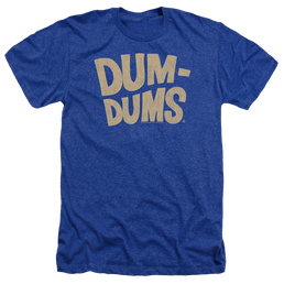 Dum Dums Distressed Logo - Men's Heather T-Shirt Men's Heather T-Shirt Dum Dums   