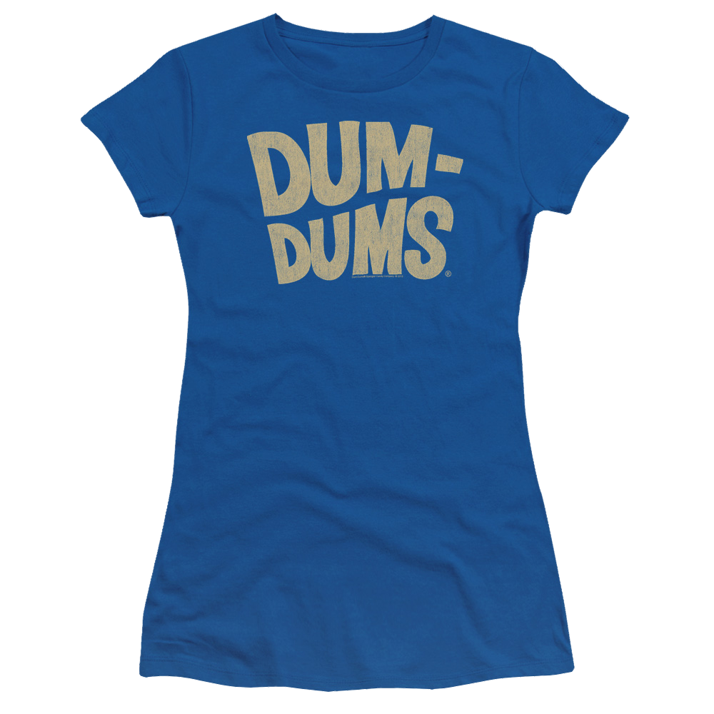 Dum Dums Distressed Logo - Juniors T-Shirt Juniors T-Shirt Dum Dums   