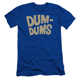 Dum Dums Distressed Logo - Men's Slim Fit T-Shirt Men's Slim Fit T-Shirt Dum Dums   