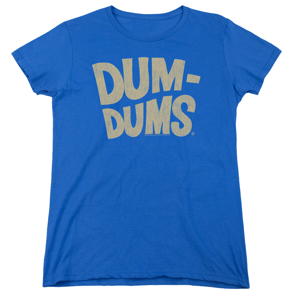 Dum Dums Distressed Logo - Women's T-Shirt Women's T-Shirt Dum Dums   