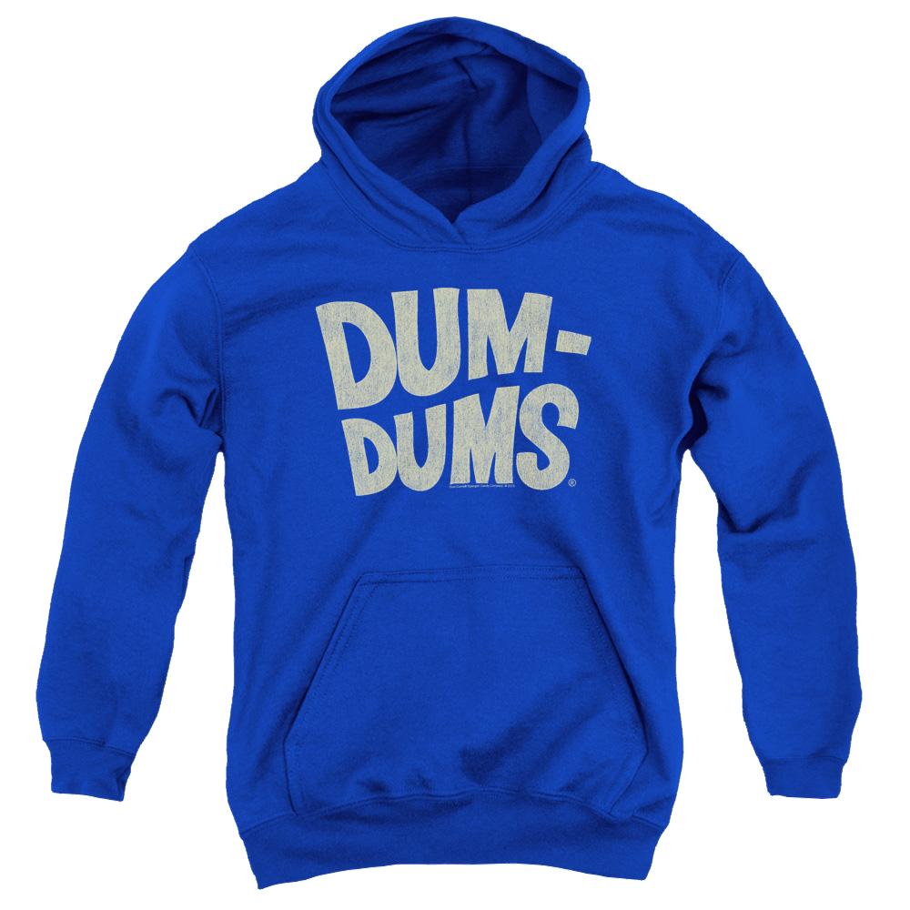 Dum Dums Distressed Logo - Youth Hoodie (Ages 8-12) Youth Hoodie (Ages 8-12) Dum Dums   