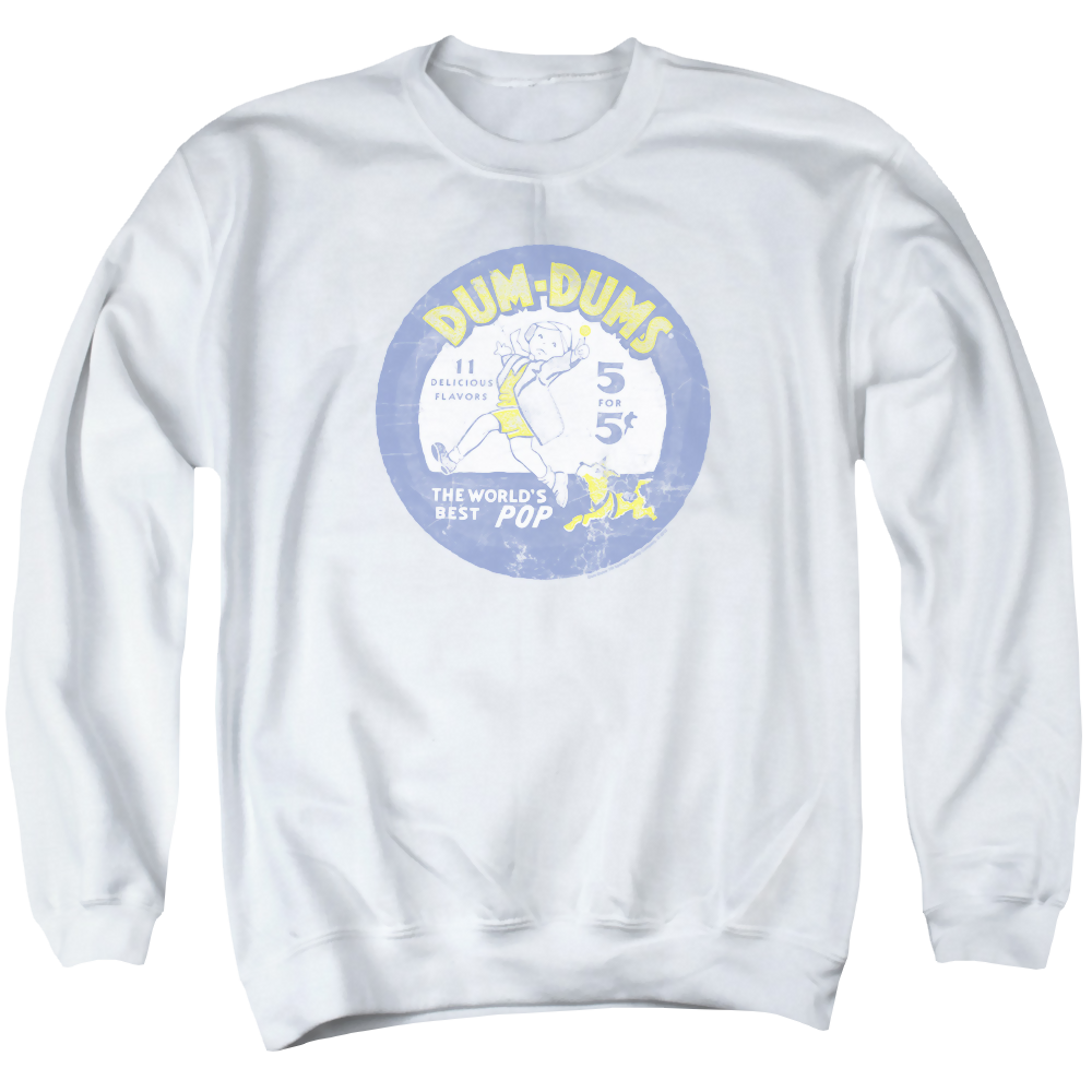 Dum Dums Pop Parade - Men's Crewneck Sweatshirt Men's Crewneck Sweatshirt Dum Dums   