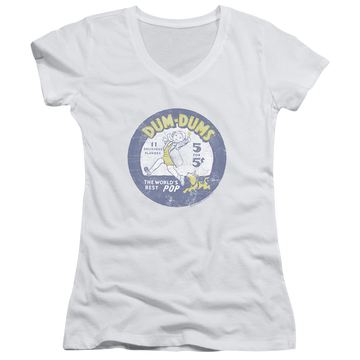Dum Dums Pop Parade - Juniors V-Neck T-Shirt Juniors V-Neck T-Shirt Dum Dums   