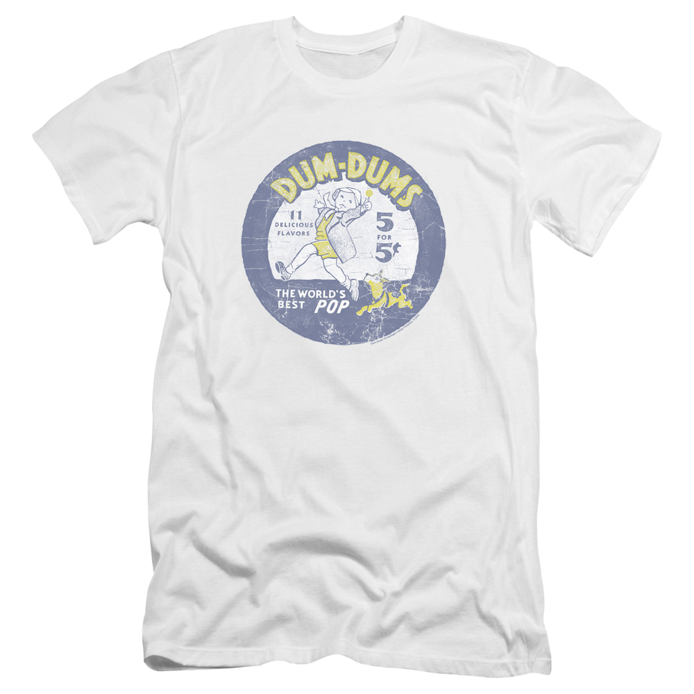 Dum Dums Pop Parade - Men's Premium Slim Fit T-Shirt Men's Premium Slim Fit T-Shirt Dum Dums   