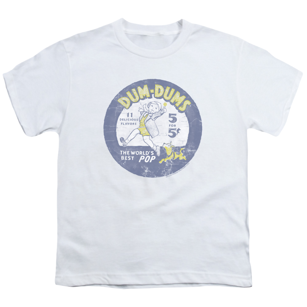 Dum Dums Pop Parade - Youth T-Shirt (Ages 8-12) Youth T-Shirt (Ages 8-12) Dum Dums   