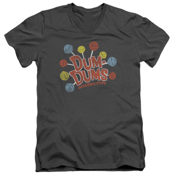 Dum Dums Original Pops - Men's V-Neck T-Shirt Men's V-Neck T-Shirt Dum Dums   