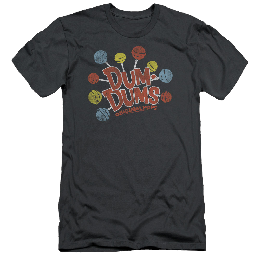 Dum Dums Original Pops - Men's Slim Fit T-Shirt Men's Slim Fit T-Shirt Dum Dums   