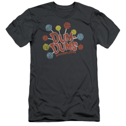 Dum Dums Original Pops - Men's Slim Fit T-Shirt Men's Slim Fit T-Shirt Dum Dums   