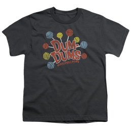 Dum Dums Original Pops - Youth T-Shirt (Ages 8-12) Youth T-Shirt (Ages 8-12) Dum Dums   