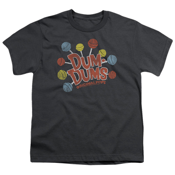 Dum Dums Original Pops - Youth T-Shirt (Ages 8-12) Youth T-Shirt (Ages 8-12) Dum Dums   