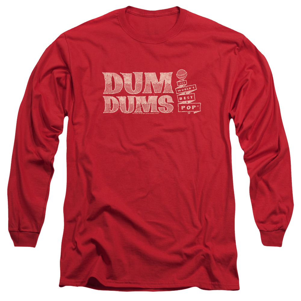 Dum Dums Worlds Best - Men's Long Sleeve T-Shirt Men's Long Sleeve T-Shirt Dum Dums   